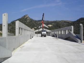 Panells de tancament de formigó per a naus ramaderes