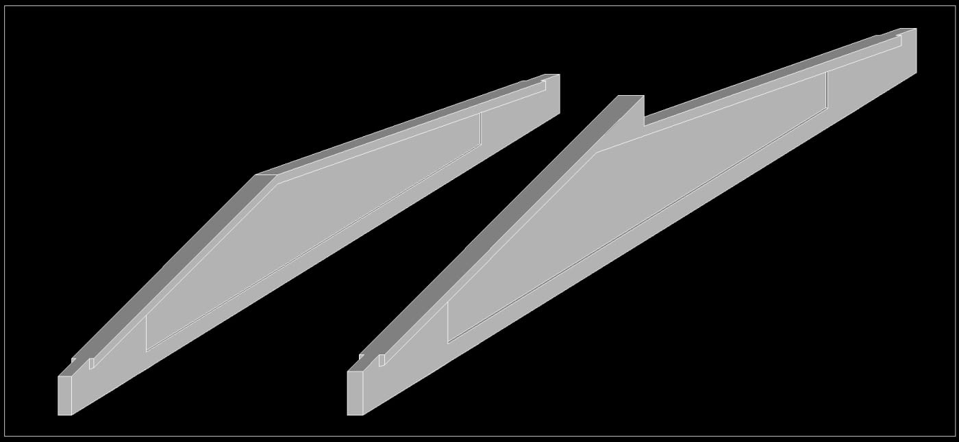 Cannelé pour bâtiment d'élevage - 
